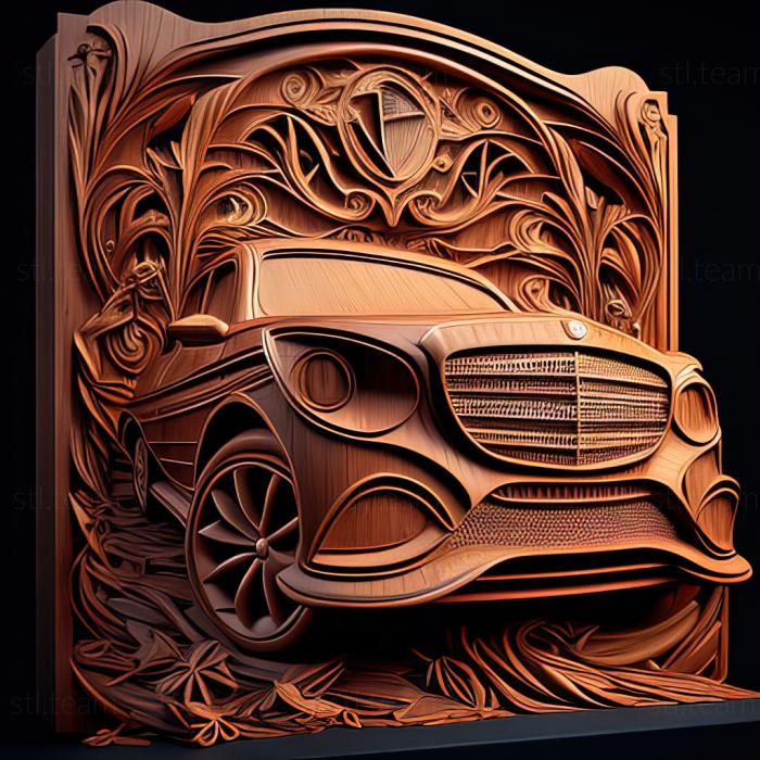 3D модель Mercedes Benz B (STL)